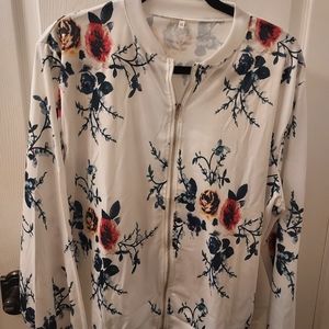 Bomber Floral Jacket